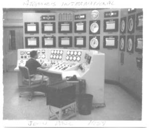 John Pace running reactor at Atomics International 1959